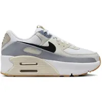 Nike Air Max 90 LV8 White Ashen Slate Light Orewood Brown Black (Women's) - EU 42