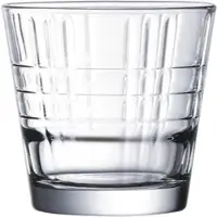 Arcoroc STACK UP CROSS Whiskybecher - 26 cl - (Ø 8,5 x 9,2 cm), 6er Set