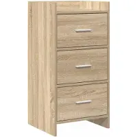 vidaXL Sideboard Sonoma-Eiche 40 x 36 x 80 cm Holzwerkstoff