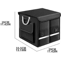 StarTech.com Kofferraum-Organizer - Faltbare Aufbewahrungsbox - 28 l - Oxford-Gewebe - Wasserdicht - Leicht - 33,5 x 29 x 29 cm