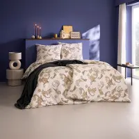 Estella Mako Interlock Jersey Bettwäsche Katrin rost 155x220 cm + 80x80 cm