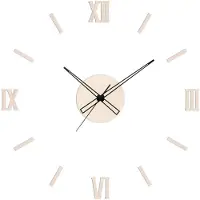 Prim Remus Wanduhr Holz lautlos Naturbelassen 60 cm