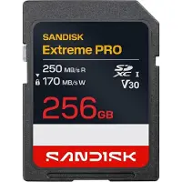 SanDisk EXTREME PLUS SD UHS-I-KARTE, Speicherkarte, 256 GB, 240 MB/s