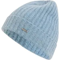 Falke Pure Cashmere Unisex Mütze, Onesize, Blau, Kaschmir