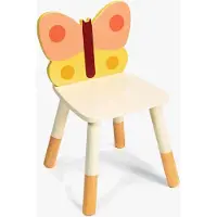 Mentari Stuhl mit Schmetterlingsmotiv, Orange