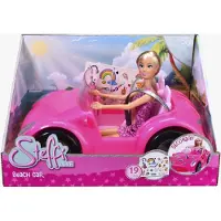 Steffi Love Beach Car – Steffi im Strandbuggy mit Stickerbogen zum Dekorie