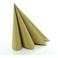 Sovie HORECA Serviette Gold aus Linclass Airlaid 40 x 40 cm, 5x50 Stück