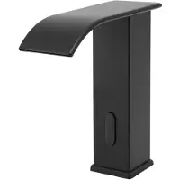 StarTech.com Automatischer Infrarot-Wasserhahn - Waschbeckenarmatur - Berührungsfrei mit Sensor - Warm- und Kaltwasser - Einloch-Deckmontage - NPT 1,27 cm Gewinde - Schwarz