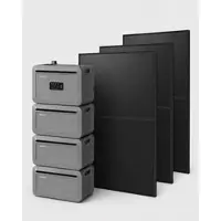 Growatt Balkonkraftwerk 800W Premium All in One mit 1440Wp Back-Contact Modul und 8192Wh Speicher