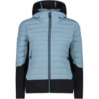 CMP Unlimitech Damen PrimaLoft Hybridjacke mit Kapuze blau 40