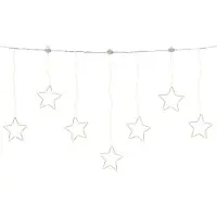 Lumineo Micro LED star twinkle koristevalosarja ulkokäyttöön, 120 x 60 cm