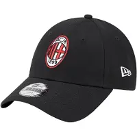 New Era Kappe - 9Forty - A.C. Milan - Schwarzes m. Logo - - 12-16 Jahre (152-176) - Kappen