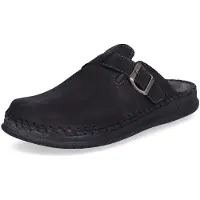 Rohde Hausschuhe Alassio 6794 Herren Black-Schuhgröße 42