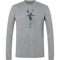 Super.natural M Freedom ON Wheels LS cashmere grey melange/various (35G) XXL