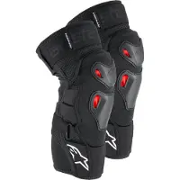 Alpinestars Bionic Pro Plasma Knieschützer Black Red White, Größe: S/M