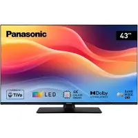 Panasonic TB-43W61AEZC, 109,2 cm (43"), 3840 x 2160 Pixel, LED, Smart-TV, WLAN, Schwarz