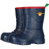 Geggamoja Pippi Langstrumpf gefütterte Gummistiefel, Marineblau, 26, Kindergummistiefel, Kinderstiefel, Gummistiefel kinder, Kids