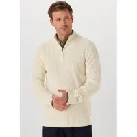 Dstrezzed Herren Pullover & Cardigans Skipper Ribknit - Creme - Größe M