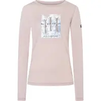 Super.natural W Triple Ski LS dusty rose/various (66J) XS