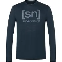 Super.natural Denim Logo Sn Regular Fit Langarm-t-shirt