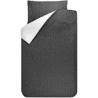 Bink Bedding Bettwäsche Sil Minitüpfchen schwarz weiss 135 x 200 cm | Gr.: onesize