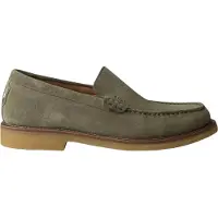 BOSS für Herren. 50568752 Kope Mocc Leder-Mokassins grün (44), Wohnung, Keine, Lässig