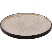 Palmer – Teller – Coco – Ø 19 cm – Porzellan – Cremefarben – Hochglanz