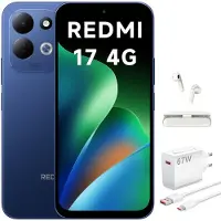 Xiaomi REDMI 17 4G Smartphone 4GB 256GB Blau 6,9 Zoll 7500mAh mit 67W Ladegerät + Bluetooth-Kopfhörer