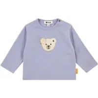 Steiff Shirt langarm Bär, lila, 80