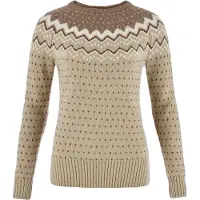 Fjällräven - Wollpullover - Övik Knit Sweater W Fossil Suede Brown für Damen aus Wolle - Größe S - Beige