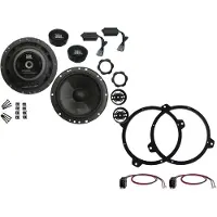 DSX JBL Audio Boxen Set BMW 3er E46 Limousine Baujahr 03.1998 - 02.2005 Frontlautsprecher 720W Komponentensystem