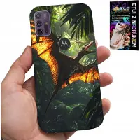 Inny producent Hülle für Motorola Moto G10 / G30 - Dino, Dinosaurier, Pterodaktyl, Rückseite