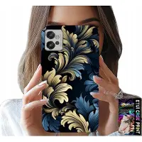 Inny producent Hülle für Motorola G32 - Elegantes, goldenes Design, modische Muster