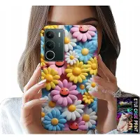 Inny producent Hülle für Realme C71 4G - Bunte Blumen, Gänseblümchen-Design