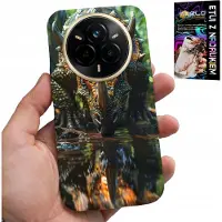 Inny producent Hülle für Realme 14 Pro 5G - Dino-Design, Triceratops-Motiv