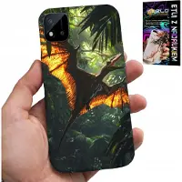Inny producent Hülle für Realme C11 2021 - Motiv: Dino, Dinosaurier, Pterodaktyl, Rückseite