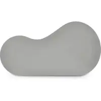 Aspero Kleines Kissen in organischer Form Verona in Grau | Gr.: onesize