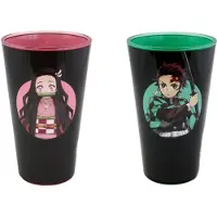 Just Funky Demon Slayer: Kimetsu No Yaiba-glas 473ml 2 Einheiten