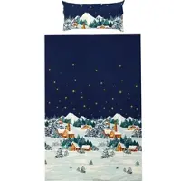Erwin Müller Fein Biber Bettwäsche in blau | Gr.: 135x200 cm (80x80 cm)