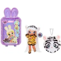 Mga Na! Na! Na! Surprise 2-in-1 Pom Doll Series 4- Bianca Bengal, Modepuppe, Weiblich, 5 Jahr(e), Mädchen, Mehrfarbig