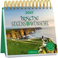 Sonstige Verlage Postkartenkalender Irische Segenswünsche 2027