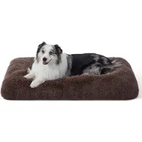 Merkloos XL Weiches Waschbares Hundebett 104 x 69 cm