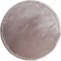 Little Olly Spielmatte Rund | Jip Taupe | Ø 80cm | Taupe | 3D | Mesh | Rund
