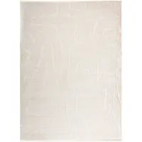 FRAAI Japandi Teppich | Yori Abstrakt Lines Creme | 200x290cm | Creme | Jute | Rechteckig