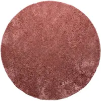 NATURL. Waschbarer Teppich Rund | Clean Rosa | Ø 160cm | Pink | Felt | Rund | Teppich | Wohnzimmer