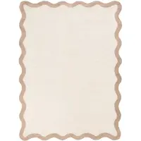 FRAAI Waschbarer Teppich - Hazy Beige Creme