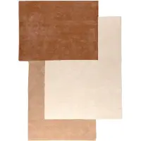 Studio Clarice Wollteppich Abstrakt | Jules Creme Terra | 230x330cm | Terra | Baumwolle | Freiform