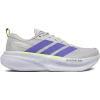 Adidas Laufschuh PERFORMANCE "SUPERNOVA GLIDE", Herren, Gr. 43, grau (grau two, signal grün, signal grün), Textil, Schuhe Laufschuh, für mehr Komfort