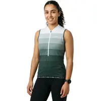 Loeffler Women Bike Sleeveless Jersey Half Zip Rainbow forest (365) 36