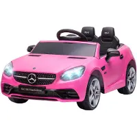 AIYAPLAY KINDER-ELEKTROAUTO Kunststoff Metall Rosa